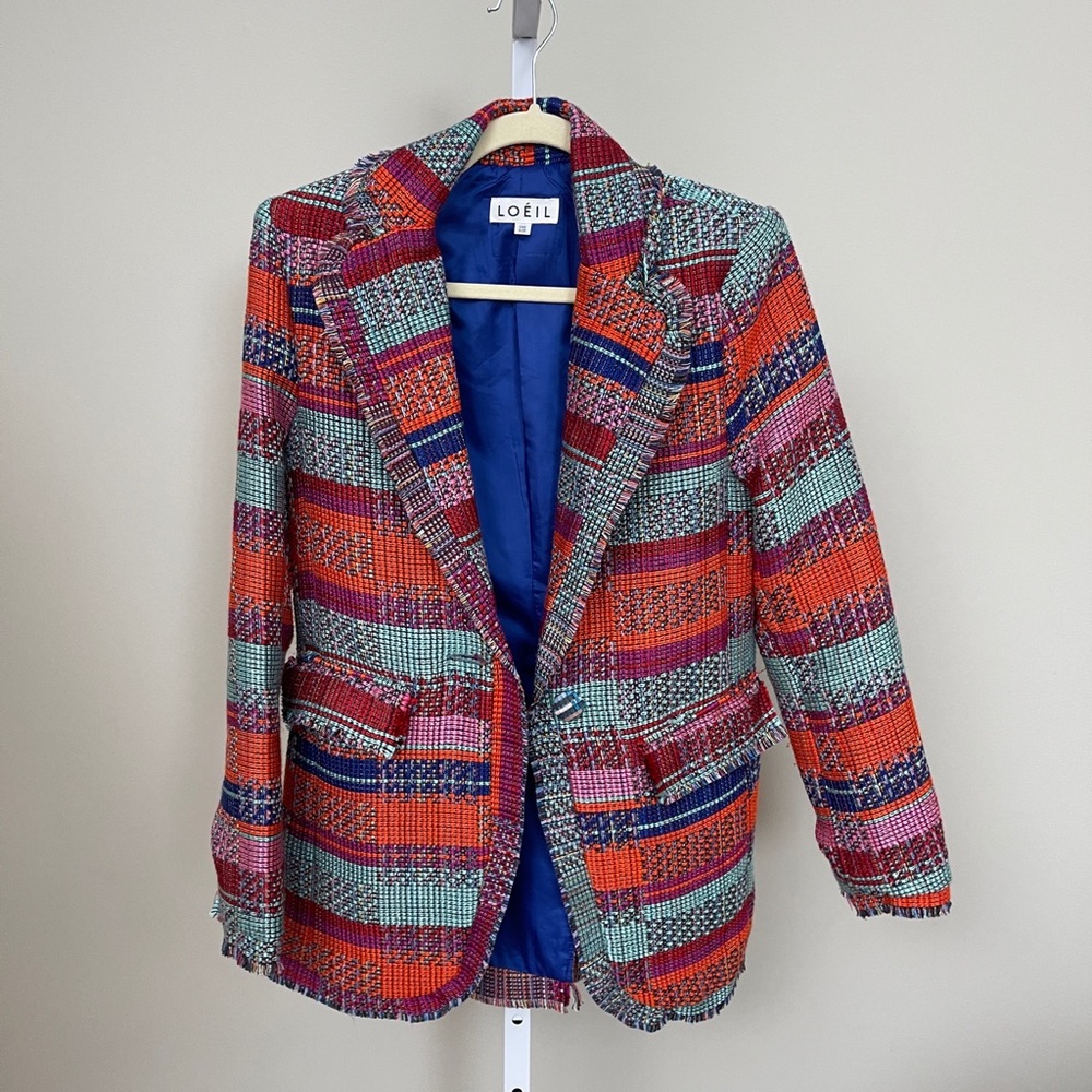 LOEIL blazer and skirt set